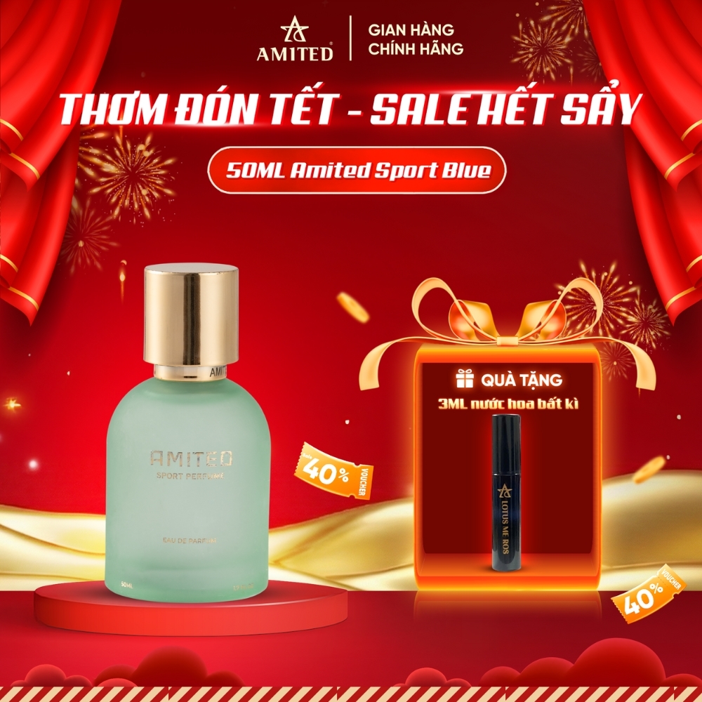 Nước hoa unisex Amited Sport Blue